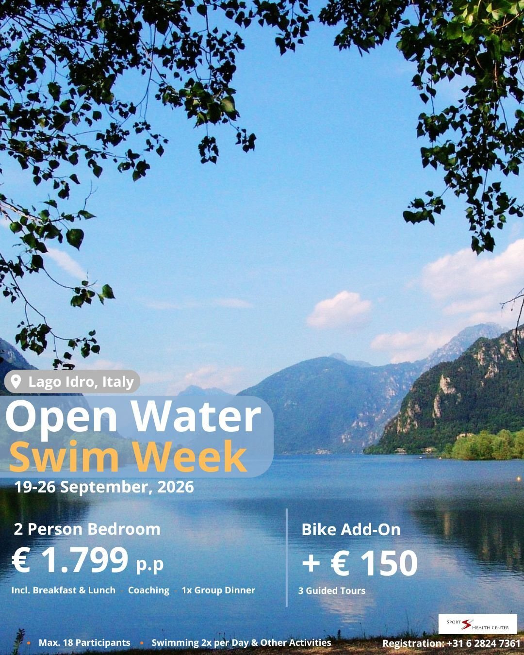 Open Water Zwem Vakantie Week in Italië